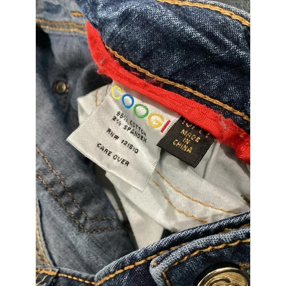 Coogi Womens Dark Wash  Blue Jeans Size 13/14